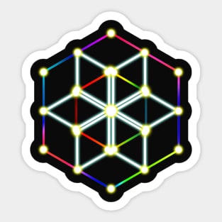 Spiritual Geometry /Star and Hexágono Sticker